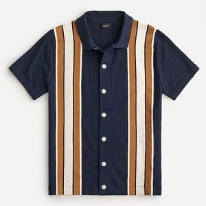 J Crew Short Sleeve Sweater Polo